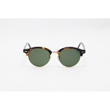Ray Ban - 4246 - Tortoise Golden Green - Acetate - Metal - Club Round - Sunglasses