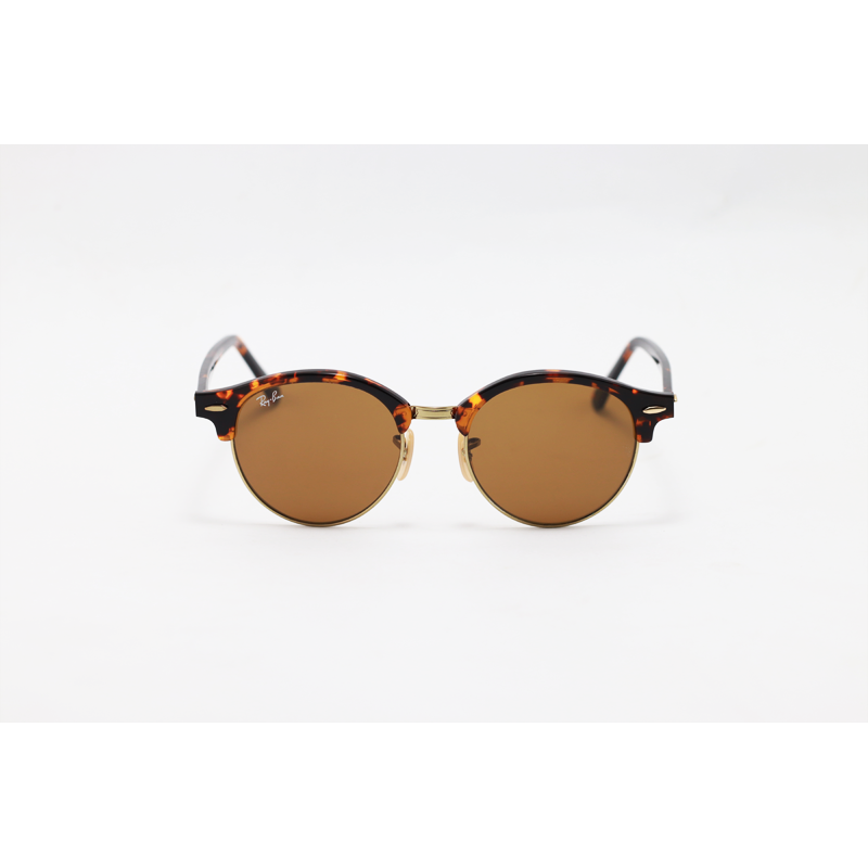 Ray Ban - 4246 - Tortoise Brown - Acetate - Metal - Club Round - Sunglasses