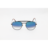 Ray Ban - 3648 - Marshall - Black Blue Gradient - Metal - Double Bridge - Sunglasses