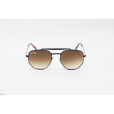 Ray Ban - 3648 - Marshall - Black Brown Gradient - Metal - Double Bridge - Sunglasses