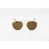 Ray Ban - 3648 - Marshall - Golden Brown - Metal - Double Bridge - Sunglasses