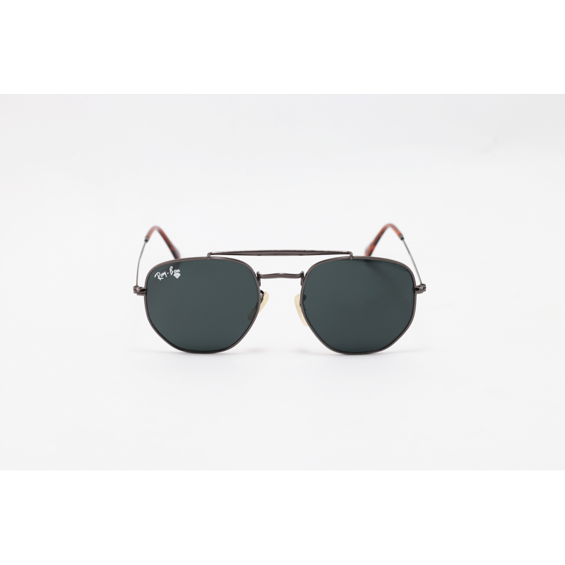 Ray Ban - 3648 - Marshall - Gun Metallic Black - Metal - Double Bridge - Sunglasses
