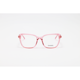 Chanel - 2063 - Pink Translucent - Acetate - Square - Eyewear