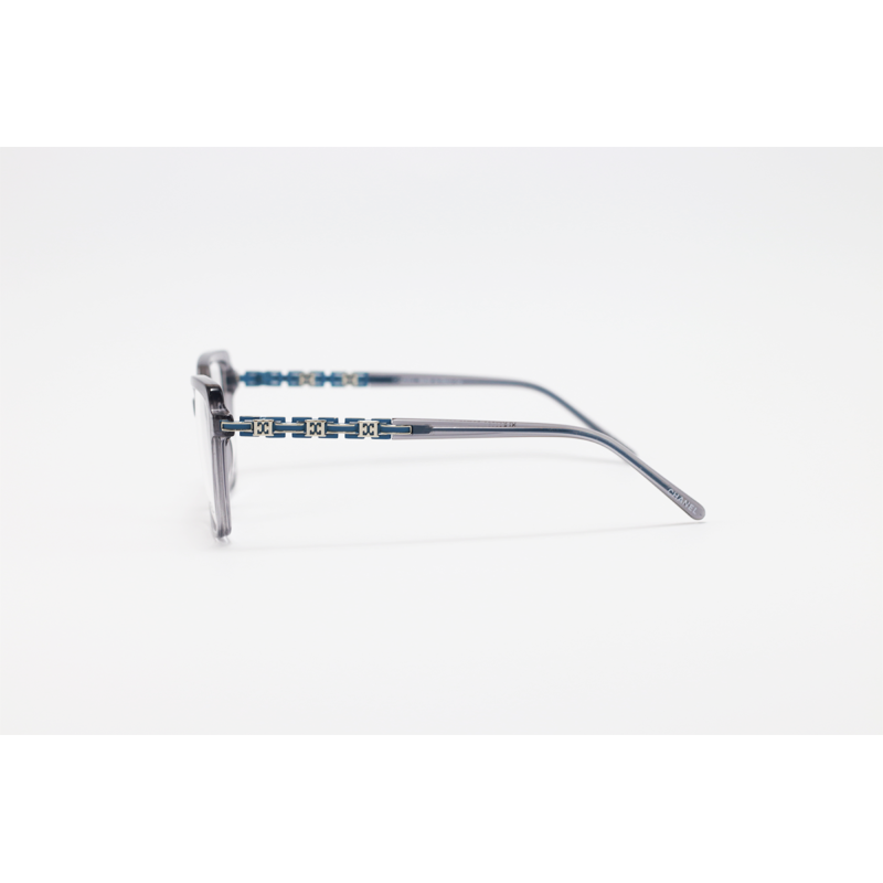 Chanel - 2063 - Grey Translucent - Acetate - Square - Eyewear