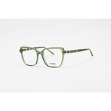 Chanel - 2063 - Green Translucent - Acetate - Square - Eyewear