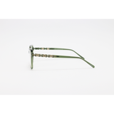 Chanel - 2063 - Green Translucent - Acetate - Square - Eyewear