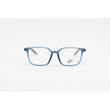 Nike - 0611 - Matte Blue Translucent Grey - Acetate - Rectangle - Eyewear