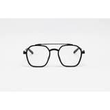 Fleur Di Lis – 82056 – Acetate Metal – Gun Black – Blue Cut – Eyewear