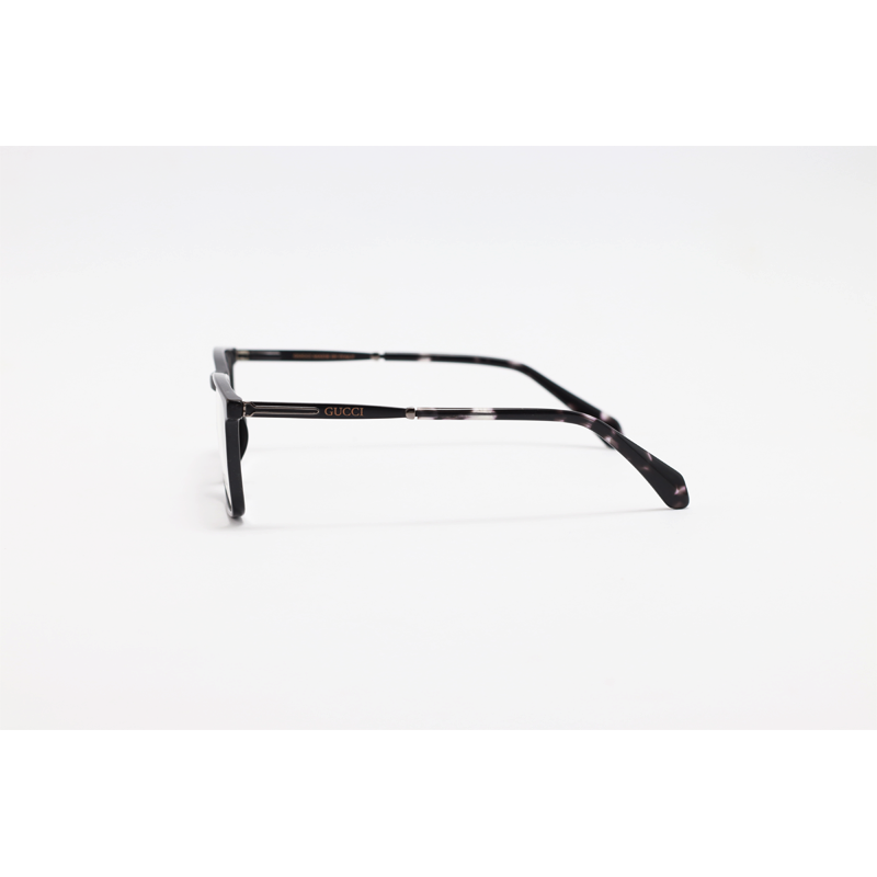 Gucci - 017 - Black - Acetate - Rectangle - Eyewear