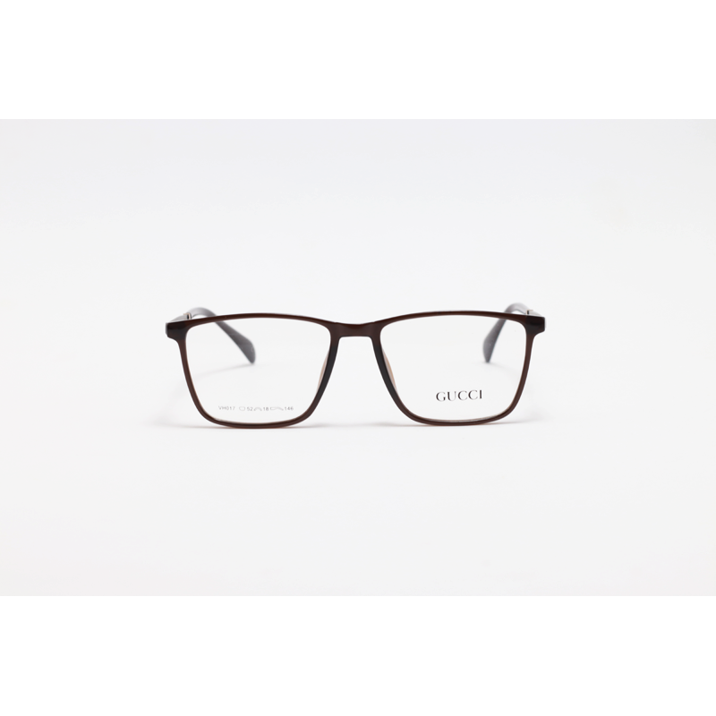 Gucci - 017 - Brown - Acetate - Rectangle - Eyewear