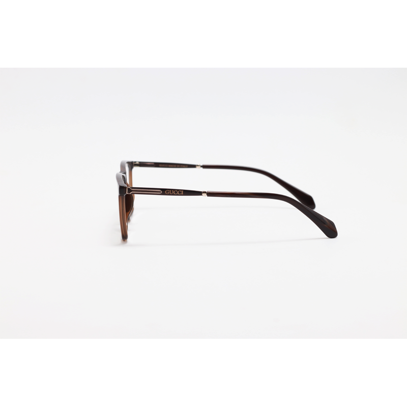 Gucci - 017 - Brown - Acetate - Rectangle - Eyewear