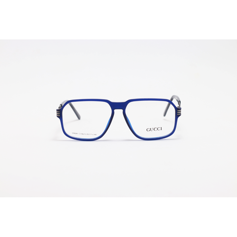 Gucci - 024 - Matte Blue - Acetate - Aviator - Eyewear