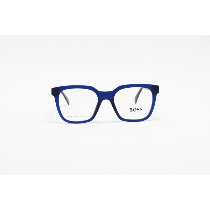 Hugo Boss - 013 - Matte Blue - Acetate - Blue Cut - Square - Eyewear