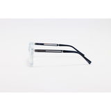 Hugo Boss - 014 - Blue Translucent - Acetate - Blue Cut - Square - Eyewear