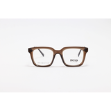 Hugo Boss - 014 - Brown Translucent - Acetate - Blue Cut - Square - Eyewear