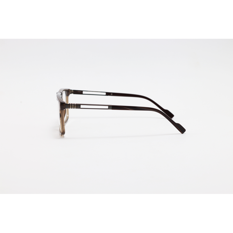 Police - 015 - Brown Translucent - Acetate - Rectangle - Eyewear