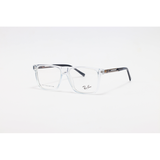 Ray Ban - 011 - Blue Translucent - Acetate - Rectangle - Eyewear