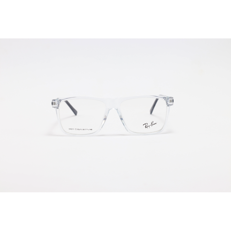 Ray Ban - 011 - Blue Translucent - Acetate - Rectangle - Eyewear