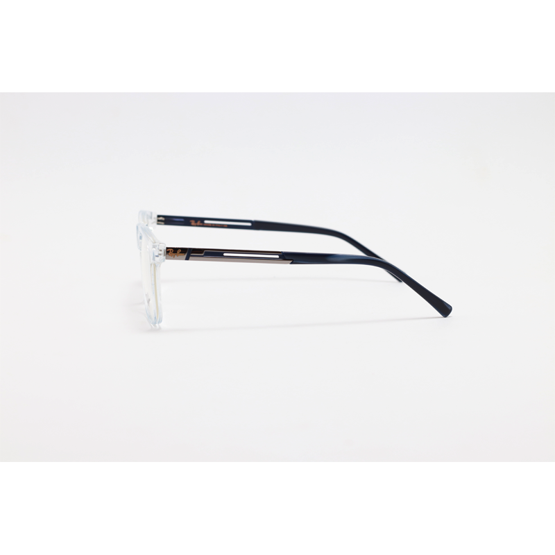 Ray Ban - 011 - Blue Translucent - Acetate - Rectangle - Eyewear