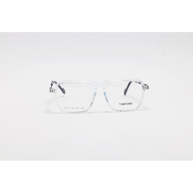 Tom Ford - 016 - Blue Tranlucent - Acetate - Rectangle - Eyewear