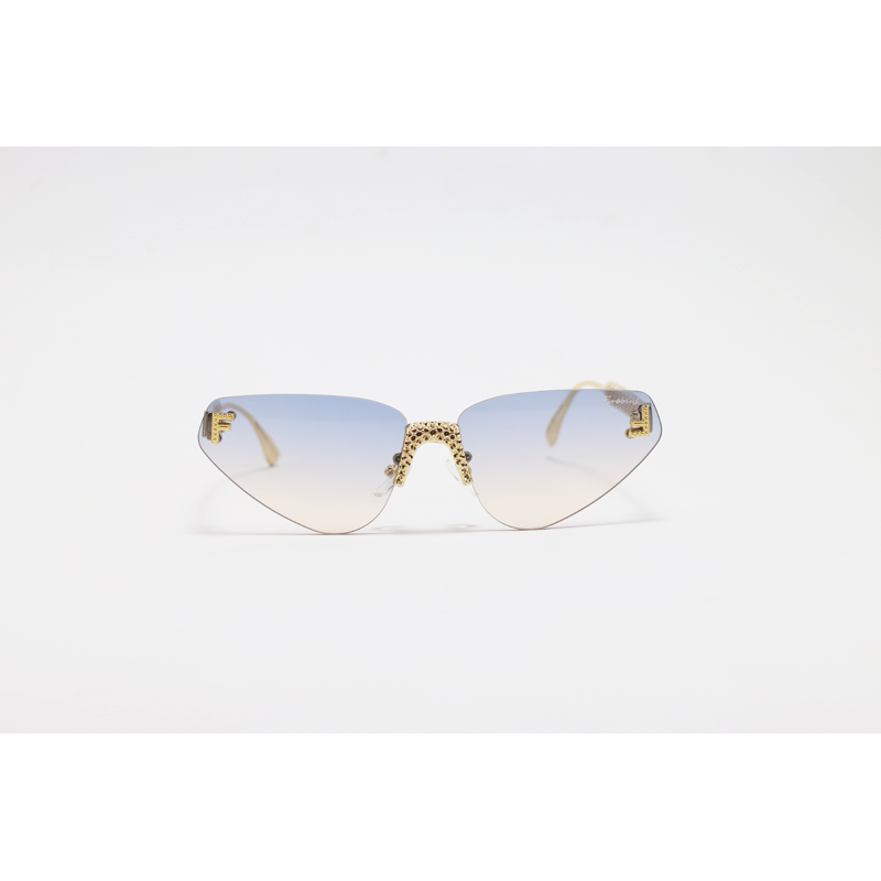 Firebird - 8076 - Golden Havana - Metal - Rimless - Sunglasses