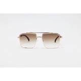 Louis Vuitton - 1012 - Golden Brown Gradient - Metal - Double Bridge - Sunglasses
