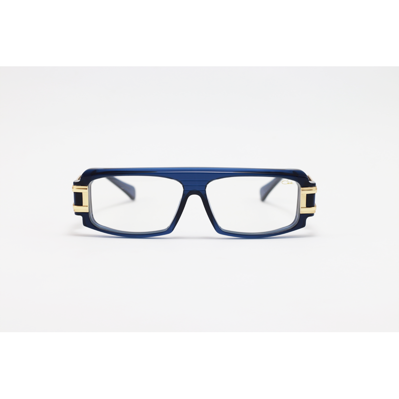 Cazal - MOO164 - Golden Blue - Acetate - Rectangle - Eyewear