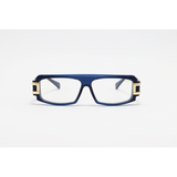 Cazal - MOO164 - Golden Blue - Acetate - Rectangle - Eyewear