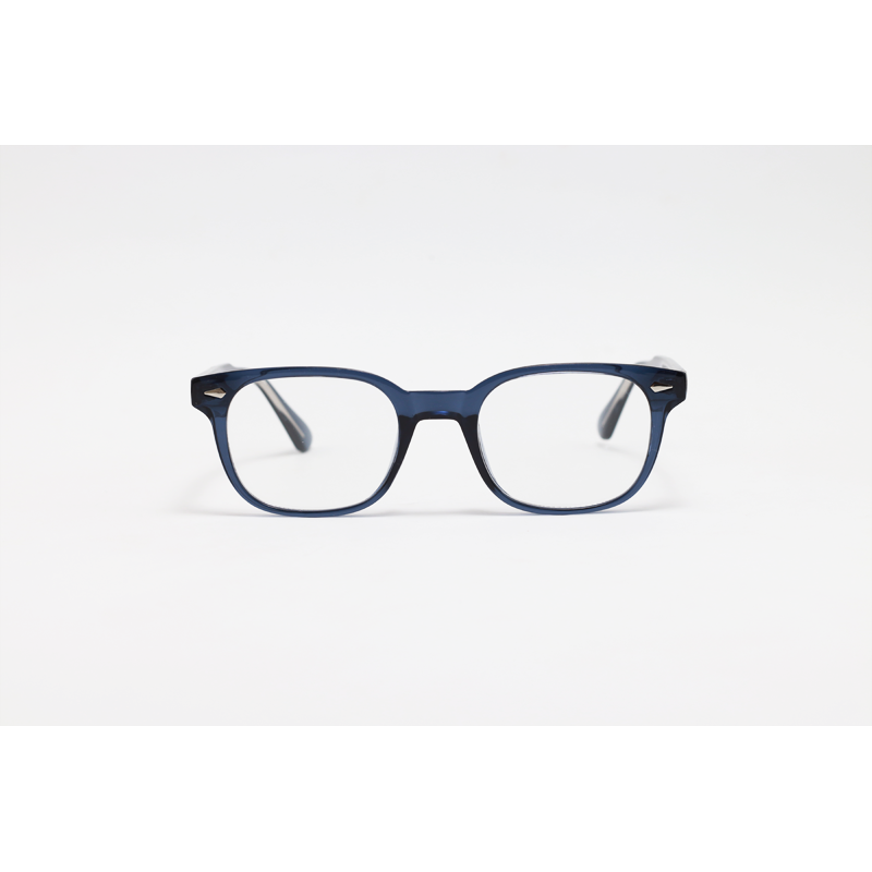 Moscot - 6228 - Blue Translucent - Acetate - Blue Cut - Rectangle - Eyewear