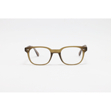 Moscot - 6228 - Brown Translucent - Acetate - Blue Cut - Rectangle - Eyewear