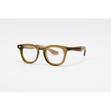 Moscot - 6248 - Brown Translucent - Acetate - Blue Cut - Oval - Eyewear