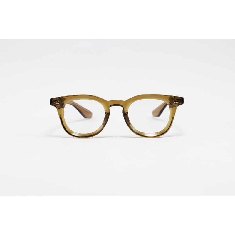 Moscot - 6248 - Brown Translucent - Acetate - Blue Cut - Oval - Eyewear