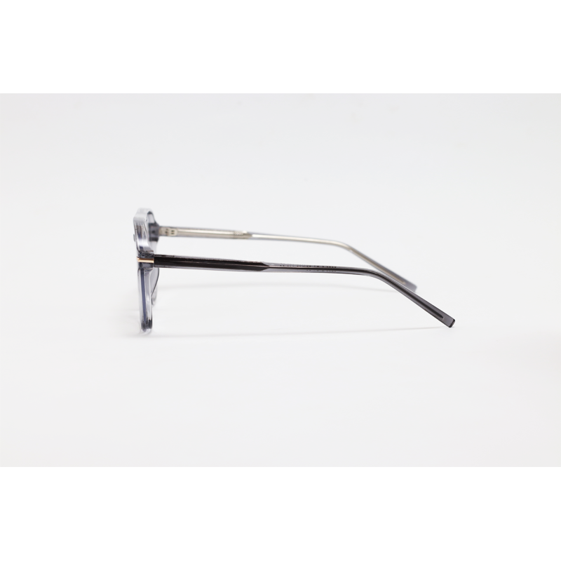 David Beckham - 6253 - Grey Translucent - Acetate - Blue Cut - Aviator - Eyewear