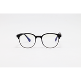 Gentle Monster - 6820 - Matte Black - Acetate - Blue Cut - Oval - Eyewear