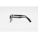 Gentle Monster - 6820 - Matte Black - Acetate - Blue Cut - Oval - Eyewear
