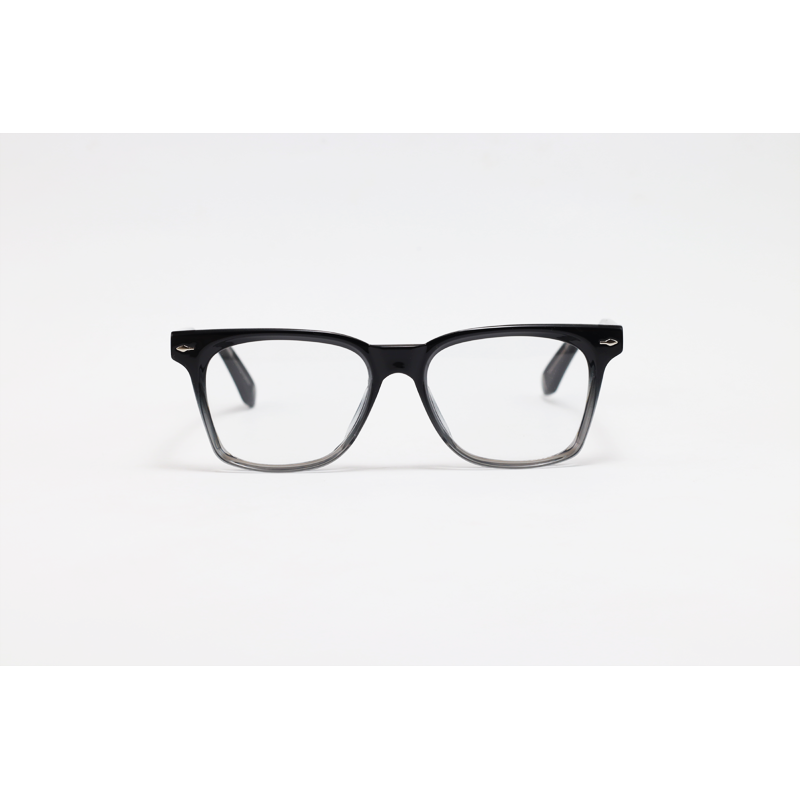Moscot - 9809 - Black Gradient - Acetate - Blue Cut - Rectangle - Eyewear