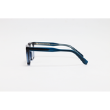 Moscot - 9809 - Blue Translucent - Acetate - Blue Cut - Rectangle - Eyewear