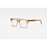 Moscot - 9809 - Brown Translucent - Acetate - Blue Cut - Rectangle - Eyewear