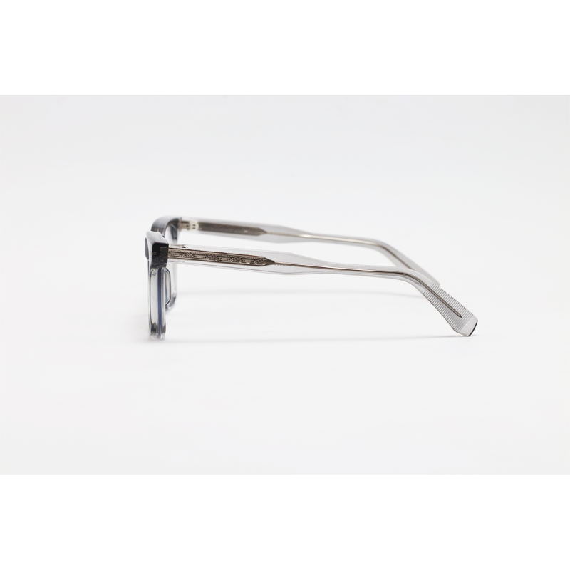 Moscot - 9809 - Grey Translucent - Acetate - Blue Cut - Rectangle - Eyewear