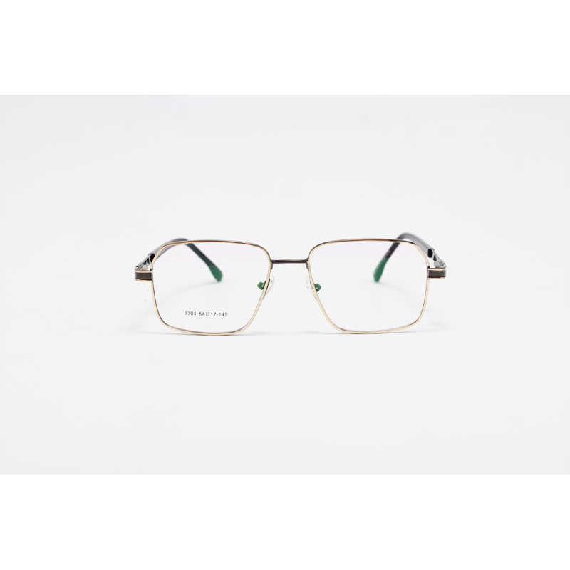 Carrera - 6304 - Golden Black - Metal - Rectangle - Eyewear