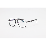 Cartier - 6312 - Black - Metal - Double Bridge - Rectangle - Eyewear