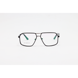 Cartier - 6312 - Black - Metal - Double Bridge - Rectangle - Eyewear