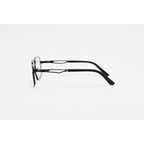 Cartier - 6312 - Black - Metal - Double Bridge - Rectangle - Eyewear