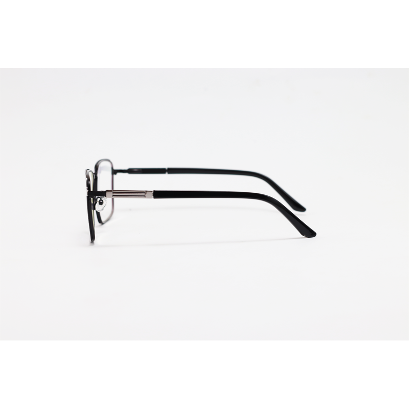 Cartier - 6316 - Gun Black - Metal - Rectangle - Eyewear