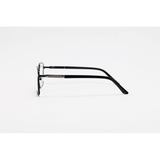 Cartier - 6316 - Black Silver - Metal - Rectangle - Eyewear