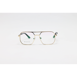Cartier - 6319 - Golden Black - Metal - Square - Double Bridge - Eyewear