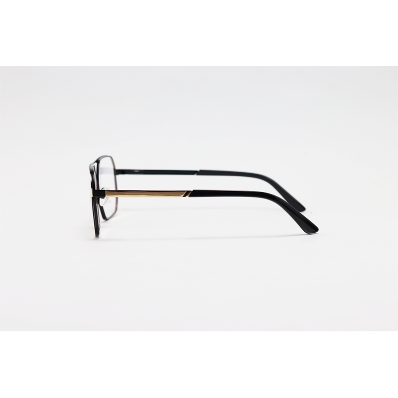 Cartier - 6319 - Golden Black - Metal - Square - Double Bridge - Eyewear