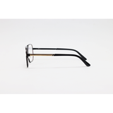 Cartier - 6319 - Golden Black - Metal - Square - Double Bridge - Eyewear
