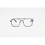 Cartier - 6319 - Gun Black - Metal - Square - Double Bridge - Eyewear