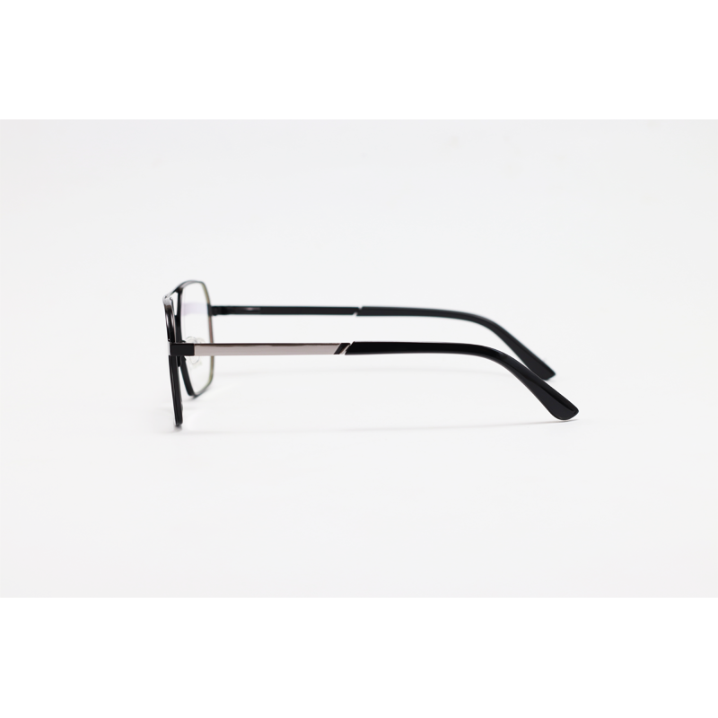 Cartier - 6319 - Gun Black - Metal - Square - Double Bridge - Eyewear